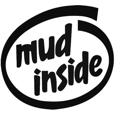  4'' Mud Inside Jeep Décalque Vinyle Achetez en 2 Recevez 3ieme Gratuit